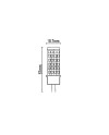 BOMBILLA LED G4 - IC - 5W - 4000K - 470Lm